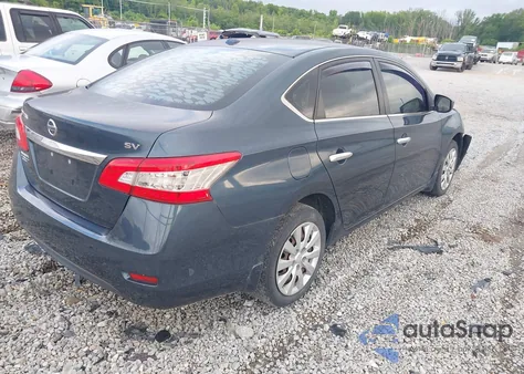 2015 Nissan Sentra Sv from USA, damaged, VIN 3N1AB7AP1FL671615